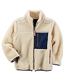 カーターズ Carter's シェルパ ジャケット & ベビー・デポ モスリン ウォッシュクロス Sherpa Zip-Up Jacket 18M (78-83cm) [並行輸入品]