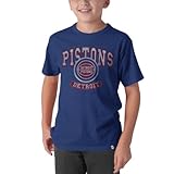 NBA Detroit Pistons Flanker Basic Tee、Bleacherブルー L ブルー