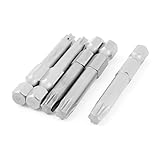 1/4インチ六角シャンク5.5ミリメートルのヒントT30磁気トルクスドライバービットクリニーク