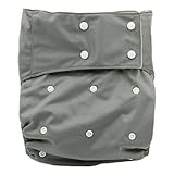 Teen / Adult Cloth Diaper - Grey by HappyEndings Eco Diapers [並行輸入品]