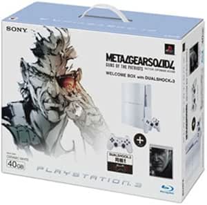 PLAYSTATION 3(40GB) メタルギア ソリッド 4 ガンズ・オブ・ザ・パトリオット WELCOME BOX with DUALSHOCK 3 セラミック・ホワイト【メーカー生産終了】