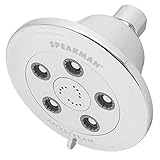 Speakman S-3011-E2 Alexandria Anystream High Pressure Adjustable Low Flow Shower Head, Polished Chro