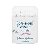 綿棒パックあたり100 (Johnson's Baby) (x 2) - Johnson's Baby Cotton Buds 100 per pack (Pack of 2) [並行輸入品]