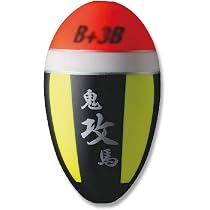 Amazon | TEAM 釣武者 鬼馬ウキ 攻 B+3B オレンジ/イエロー