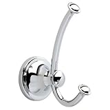 Libertyハードウェア132890シルバートンコレクションダブルローブフック、ポリッシュクローム 1 132890 1