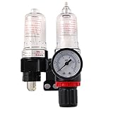 uxcell　5-60℃　AFC-2000 G1/4" 　空気処理装置　制御バルブ