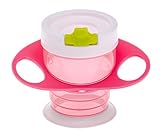 Brother Max Easy Hold Sippy Cup - Pink/Green