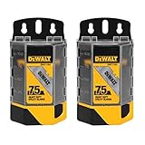 Dewalt 交換用ブレードナイフ75本x2ケース（150本）セット