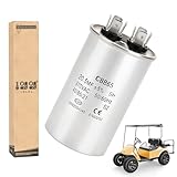 10L0L ゴルフカート充電器コンデンサ 20.5MFD(20 uF) 370VAC EZGO/クラブカー/コロンビア 36ボルトパワーワイズまたはレスターチャージャー用、OEM# 11560G1 11560G2 17077G1 17122G1 28109G01 1012。 115