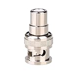 Giantree RCAジャックアダプタコネクタへのBNCオスコネクタ同軸ビデオケーブル