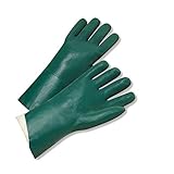 West Chester J1227RF Standard Green Rough Finished PVC Jersey Lined, Size 12 (Pack of 12) [並行輸入品]