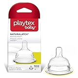 Playtex NaturaLatch Nipple - Slow Flow - 2 Pk by Playtex