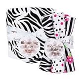 Trend Lab Baby Bouquet Set - Black and White Zebra - Hooded Towel and Wash Cloth by Trend Lab [並行輸入品
