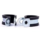 20 ミリメートル epdm ゴム並ぶ p クリップクランプ ケーブル燃料ホース ガソリン パイプ #60710