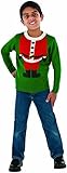 Rubie's Costume Santa Head Ugly Christmas Sweater Costume One Color Medium [並行輸入品]