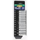 Gearhead 1 / 4インチドライブ深いスプラインソケットセット、12-piece ( gh4221 )