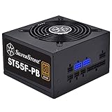 SilverStone (シルバーストーン) Strider Plus シリーズ ATX 電源ユニット 550W 80PLUS Bronze 認証 SST-ST55F-PB 【 日本正規代理店品 】