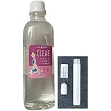 木炭屋 木酢液クリア 500ml［発ガン性検査済み・原液］＋ロールオン容器