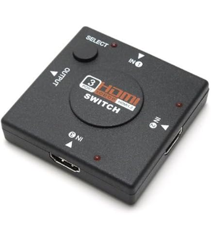 Amazon | PHOENIX HDMI 分配器 4K 5入力1出力 ゲーム PC テレビ