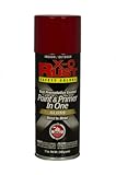 一般的なペイント&製造xop-6 x-o Rust Professional安全色ペイント1つで、プライマースプレーwith 360度スプレーTip、安全レッド/ Massey Fergusonレッド