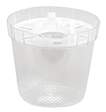 大和プラスチック 鉢・プランター 水栽ポット NO.5 φ130×H113 クリアー
