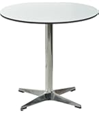 DULTON] アルミニウムラウンドテーブル60 (F19-0002)