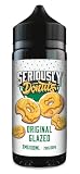 DoozyVape SeriouslyDonuts VAPE 電子タバコ リキッド ニコチンなし ショートフィルボトル 120mlボトルにリキッドが100ml (グレーズドビスケット)