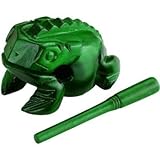 Nino Percussion NINO515GR Large Wood Frog G?iro, Green おもちゃ [並行輸入品]