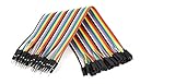 BLS 30CM 40 Pin 40 Way m/fコネクタidcフラットリボンケーブルの虹