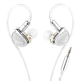 type-c イヤホン【Yinyoo EarAcoustic STA-K】有線イヤホン タイプc イヤモニ 2DD 10mmベリリウム+6mmPET インイヤーイヤホン cタイプ 0.68gの軽量化設計 HiFi クリア通話 usb c イヤホンマイク 絡み防止 遅延なし タイプシー iPhone/Android/Galaxy/iPadなど対応（type-c&マイク付き）