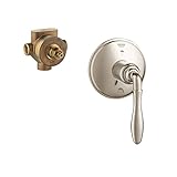 Grohe k19221 – 29712r-en0 Geneva切替弁バルブキット、つや消しニッケル