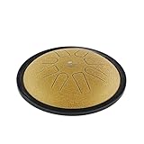 MEINL マイネル ソニックエナジーコレクション スモールスチールタングドラム Cマイナー 7インチ ゴールド SSTD3G 【収納バッグ・マレット付属】【日本正規品】