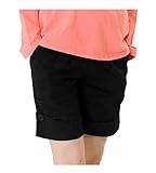 (ディーコッテ) D'Kotte レディース マタニティー ショート パンツ ズボン ウエストサイズ調整 150605-12(ブラック-m)