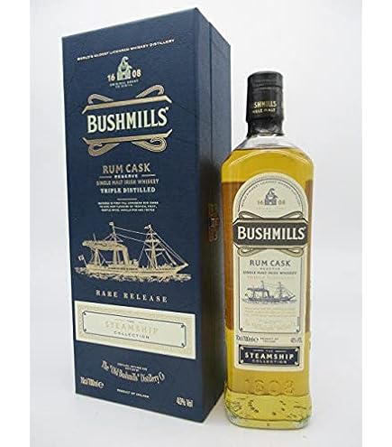 Amazon.co.jp: ブッシュミルズ シングルモルト 15年 バーボンカスク