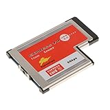 Perfk 2 デュアルポート　 USB3.0　エクスプレスカード 54mm　アダプタ　ASM1042 　ラップトップに対応　アクセサリー　交換部品