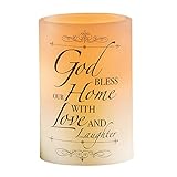 God Bless Our Home Candle、アイボリー
