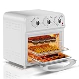トースター 4枚焼き ノンフライヤー機能付き オーブントースター 温度調節 タイマー ヒーター4段階切替 ダイヤル操作 1410W AONC