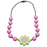 Jelly Juniors Sunny Baby Teething Necklace Petal by Jelly Strands