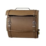 ウォールポスト アンティークバッグ型 ブラウン