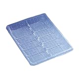 【1000枚】 大葉100本体 269 × 197 × 高 30 mm OPS 【96643】 大葉100枚用 食品容器 デンカポリマー Sモ 代不
