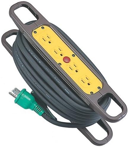 Amazon.co.jp: 日動 ハンドリール 電流コントロールリール 100V 2芯×3m