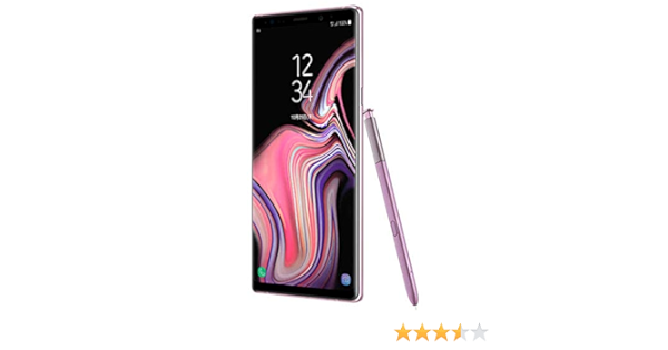 Amazon Au Galaxy Note9 Scv40 ラベンダー パープル 白ロム 携帯電話 スマートフォン本体 通販
