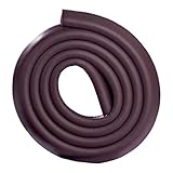 Sasairy コーナーガード 赤ちゃん 怪我防止 コーナークッション 両面テープ付き L型 全長2メートル 自由自在 ベビーガード 家具保護 プロテクター コーヒー