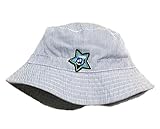 (リアルスタイル)Real Style 幼児用 キッズ 子供 ハットボーダー 星 つば広 赤ちゃん キャップ サファリハット 帽子 サンバイザー フィッシャーマンハット ジーンズ風 女の子 男の子 男