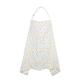 Tovadoo 授乳ケープ ブランケット 調整ストラップ コットンブレンド　多色　爽やか　高品質　ソフト　軽量　通気性よい　洗濯機対応　出産準備　出産祝い 106*77cm