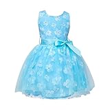 Cutelove 子供ドレス 夏 キッズ 女の子 ガールズ ベビー 可愛い 花柄 素敵 ワンピース プリンセスドレス 全２色