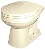 Gerber配管g002195209 2473737 Maxwell Siphonジェットトイレボウル、ラウンド、1.6 GPF / 1.28 GPF、ビスケット