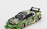 サンリッチ (Sunrich) MINI GT 1/64 ニッサン シルビア (S15) LB-Super Silhouette #555 V2 2024 Formula Drift Japan (右ハンドル) 完成品 MGT00823-BL