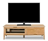 北欧風 幅120cm 脚付き ロータイプテレビボード 完成品 (ナチュラル)