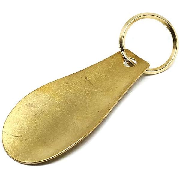 黒 10本 真鍮 靴べら くつべら 本革 キーリング 黒 10本 真鍮 靴べら